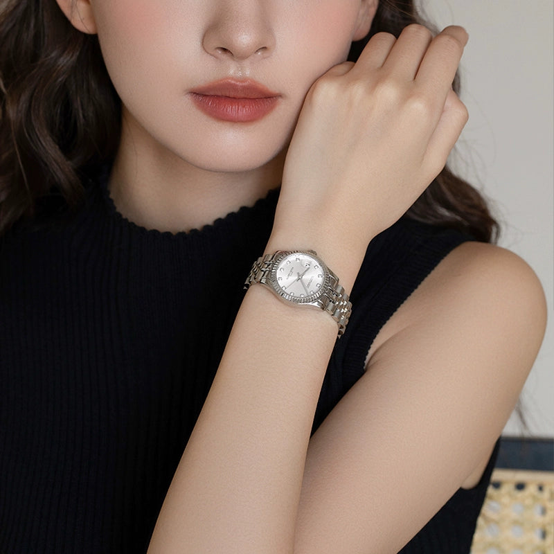 日志高端名牌2025新款手表女款轻奢小众气质正品女士女生精致防水