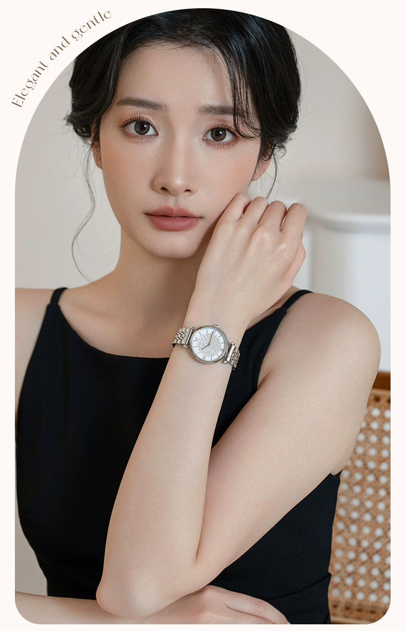 璀璨满天星2025新款手表女小众轻奢学生名牌正品女士简约高级气质