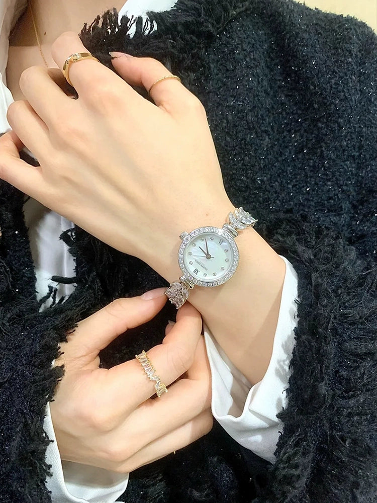 2025新款美人鱼正品手表女款学生轻奢小众精致防水高级感生日礼物