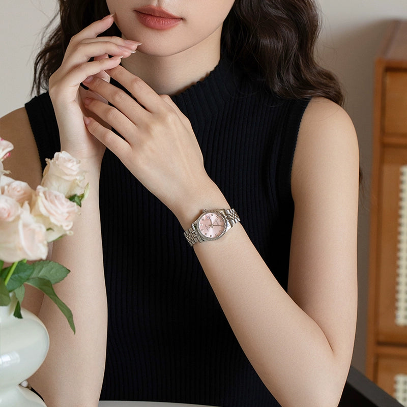 日志高端名牌2025新款手表女款轻奢小众气质正品女士女生精致防水