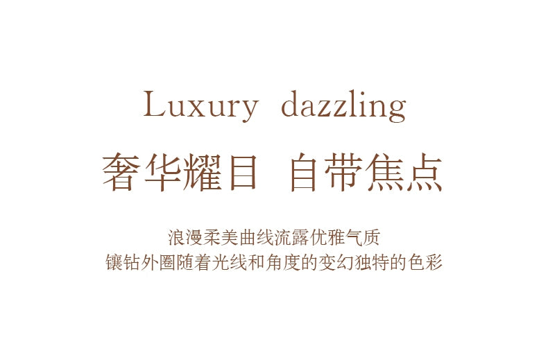星座双鹰复古手表女款2025新款正品轻奢镶钻小众职场女士手表防水